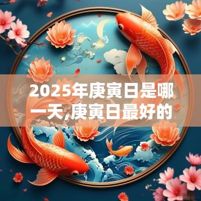 2025年庚寅日是哪一天,庚寅日最好的三个时辰 2025年庚寅日是哪一天,庚寅日最好的三个时辰