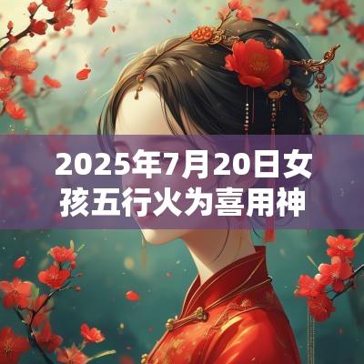 2025年7月20日女孩五行火为喜用神取名100个好名精选 2025年7月20日女孩五行火为喜用神取名100个好名精选