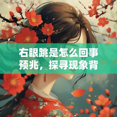 右眼跳是怎么回事预兆,探寻现象背后的含义 右眼跳是怎么回事预兆,探寻现象背后的含义