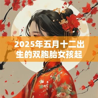 2025年五月十二出生的双胞胎女孩起什么名字，五行属什么