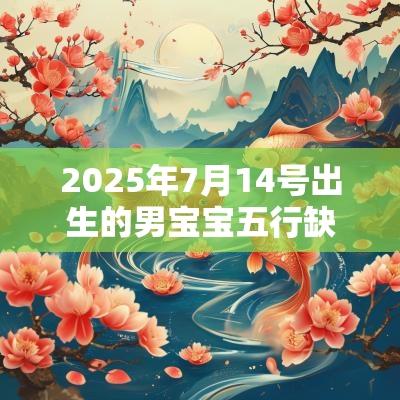 2025年7月14号出生的男宝宝五行缺土如何起名