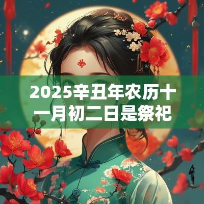 2025辛丑年农历十一月初二日是祭祀祭祖吉日吗? 2025辛丑年农历十一月初二日是祭祀祭祖吉日吗?