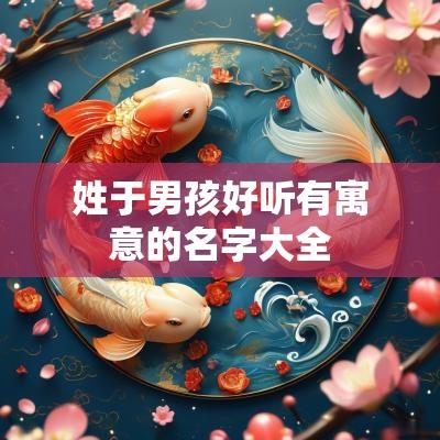 姓于男孩好听有寓意的名字大全 姓于男孩好听有寓意的名字大全