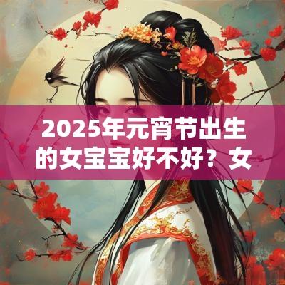 2025年元宵节出生的女宝宝好不好？女孩元宵节出生不好吗？