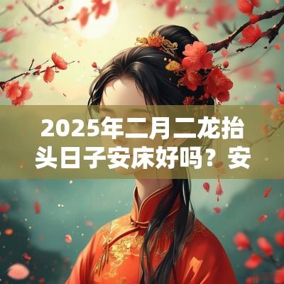 2025年二月二龙抬头日子安床好吗?安床有什么讲究? 2025年二月二龙抬头日子安床好吗?安床有什么讲究?