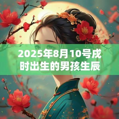 2025年8月10号戌时出生的男孩生辰八字是什么 2025年8月10号戌时出生的男孩生辰八字是什么