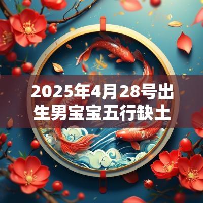 2025年4月28号出生男宝宝五行缺土男孩该如何取名 2025年4月28号出生男宝宝五行缺土男孩该如何取名