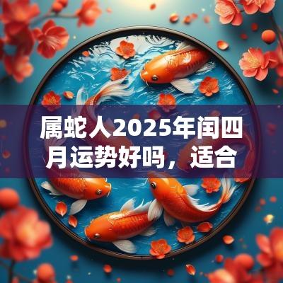 属蛇人2025年闰四月运势好吗，适合搬家吗，哪天搬家好？