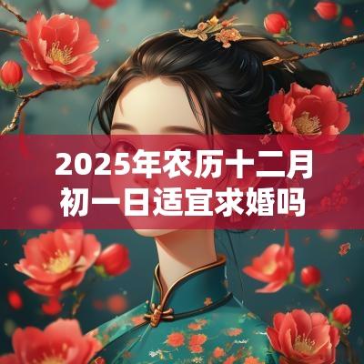 2025年农历十二月初一日适宜求婚吗?是吉日吗 2025年农历十二月初一日适宜求婚吗?是吉日吗