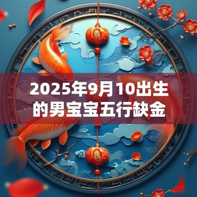 2025年9月10出生的男宝宝五行缺金如何取名 2025年9月10出生的男宝宝五行缺金如何取名