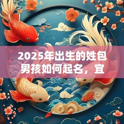2025年出生的姓包男孩如何起名,宜用什么字 2025年出生的姓包男孩如何起名,宜用什么字
