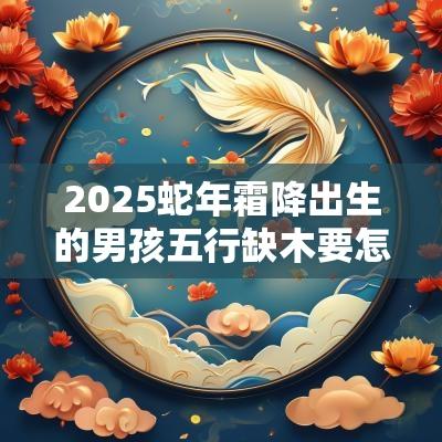 2026马年霜降出生的男孩五行缺木要怎么起名字