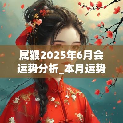属猴2025年6月会运势分析_本月运势起伏