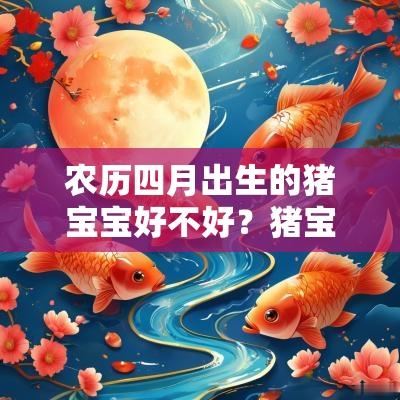 农历四月出生的猪宝宝好不好？猪宝宝几月出生好？