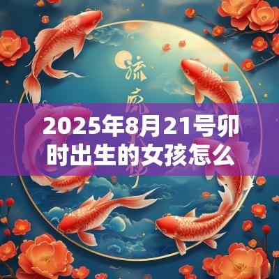 2025年8月21号卯时出生的女孩怎么起好名字，五行属什么