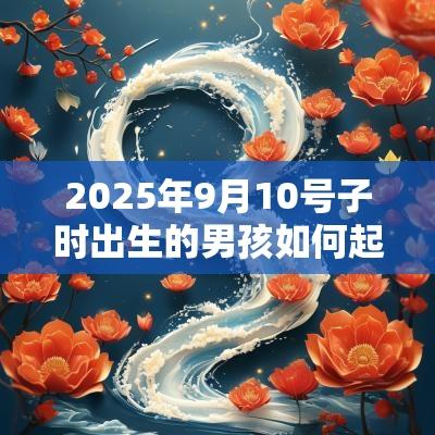 2025年9月10号子时出生的男孩如何起名推荐 2025年9月10号子时出生的男孩如何起名推荐