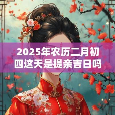 2025年农历二月初四这天是提亲吉日吗? 2025年农历二月初四这天是提亲吉日吗?