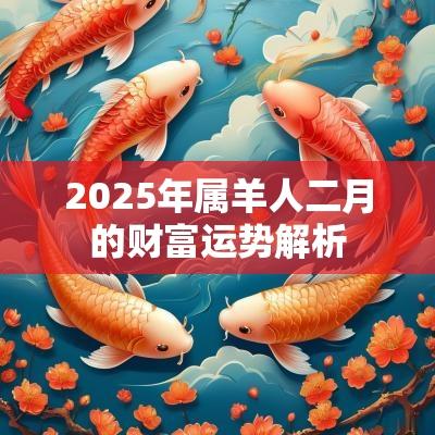 2025年属羊人二月的财富运势解析