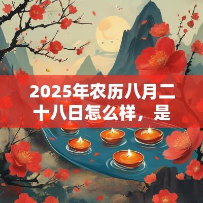 2025年农历八月二十八日怎么样，是理发的吉日吗？