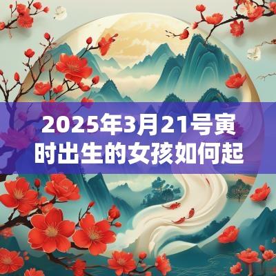 2025年3月21号寅时出生的女孩如何起名 2025年3月21号寅时出生的女孩如何起名