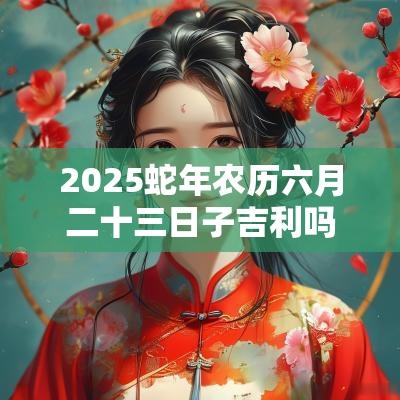 2025蛇年农历六月二十三日子吉利吗？去提亲怎么样？