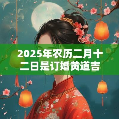 2025年农历二月十二日是订婚黄道吉日吗? 2025年农历二月十二日是订婚黄道吉日吗?
