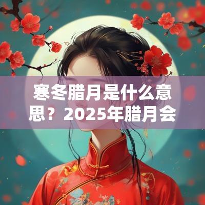 寒冬腊月是什么意思？2025年腊月会很冷吗？