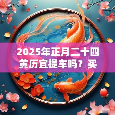 2025年正月二十四黄历宜提车吗？买车的注意事项