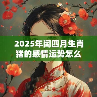 2025年闰四月生肖猪的感情运势怎么样？好不好？