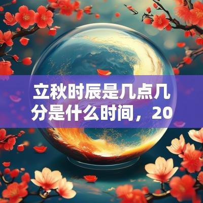立秋时辰是几点几分是什么时间,2025年立秋时间是早还是晚 立秋时辰是几点几分是什么时间,2025年立秋时间是早还是晚