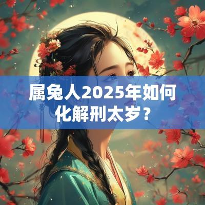 属兔人2025年如何化解刑太岁? 属兔人2025年如何化解刑太岁?