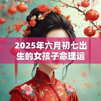 2025年六月初七出生的女孩子命理运势解析