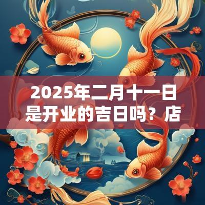 2025年二月十一日是开业的吉日吗？店铺这天开张好不好？