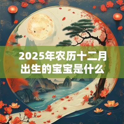 2025年农历十二月出生的宝宝是什么星座? 2025年农历十二月出生的宝宝是什么星座?