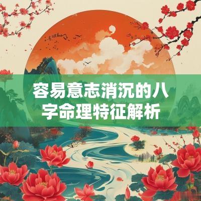 容易意志消沉的八字命理特征解析