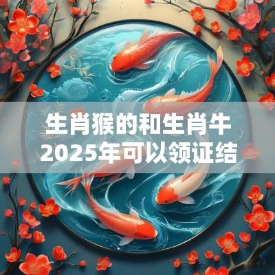 生肖猴的和生肖牛2025年可以领证结婚吗？