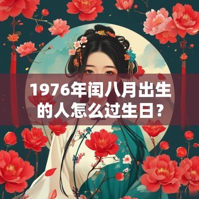1976年闰八月出生的人怎么过生日? 1976年闰八月出生的人怎么过生日?