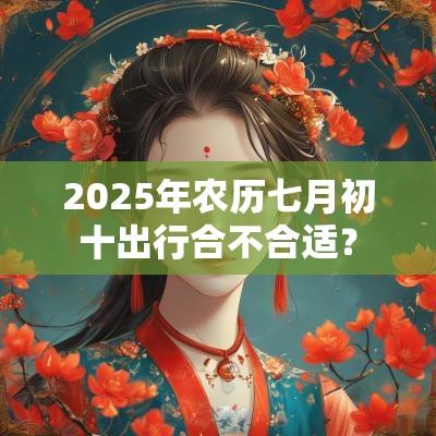 2025年农历七月初十出行合不合适？
