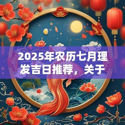 2025年农历七月理发吉日推荐,关于理发的常识是什么? 2025年农历七月理发吉日推荐,关于理发的常识是什么?
