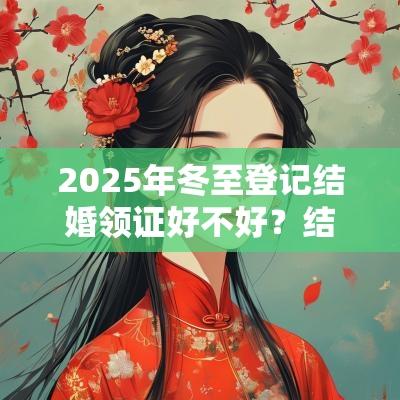 2025年冬至登记结婚领证好不好?结婚登记要注意什么? 2025年冬至登记结婚领证好不好?结婚登记要注意什么?