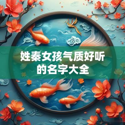 姓秦女孩气质好听的名字大全 姓秦女孩气质好听的名字大全