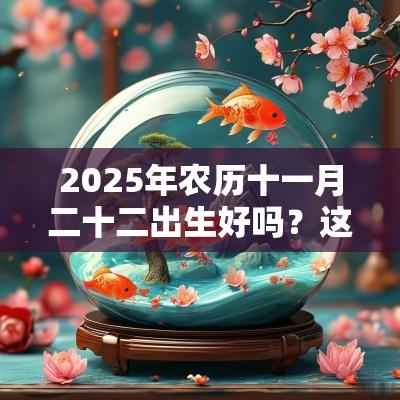 2025年农历十一月二十二出生好吗?这天是什么星座 2025年农历十一月二十二出生好吗?这天是什么星座