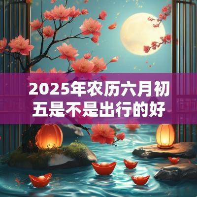 2025年农历六月初五是不是出行的好日子? 2025年农历六月初五是不是出行的好日子?