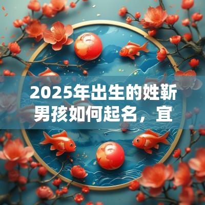 2025年出生的姓靳男孩如何起名，宜用什么字