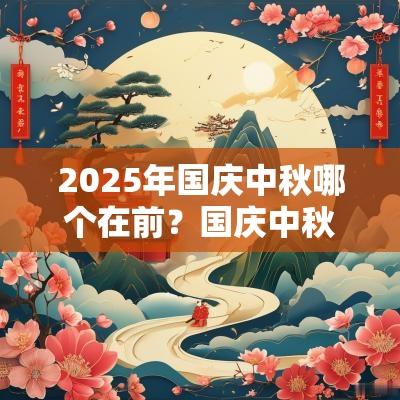 2025年国庆中秋哪个在前?国庆中秋同日的年份查询 2025年国庆中秋哪个在前?国庆中秋同日的年份查询