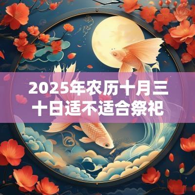 2025年农历十月三十日适不适合祭祀? 2025年农历十月三十日适不适合祭祀?