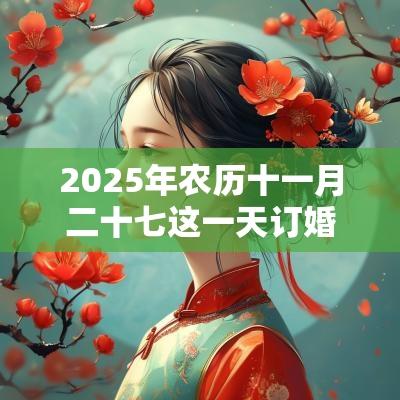 2025年农历十一月二十七这一天订婚好不好 2025年农历十一月二十七这一天订婚好不好