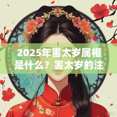 2025年害太岁属相是什么?害太岁的注意事项? 2025年害太岁属相是什么?害太岁的注意事项?
