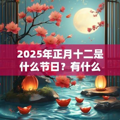 2025年正月十二是什么节日？有什么习俗？