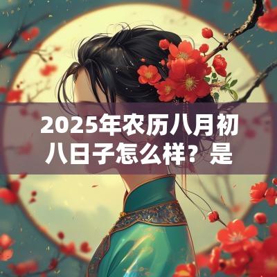 2025年农历八月初八日子怎么样?是黄道吉日吗? 2025年农历八月初八日子怎么样?是黄道吉日吗?